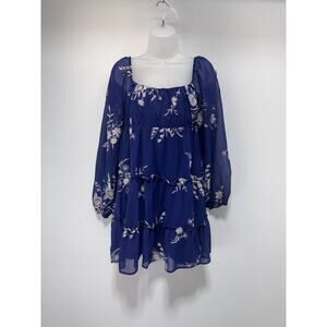 Alter’d State Embroidered Boho Hippy Long Sleeve Dress Women’s Size Medium NWT